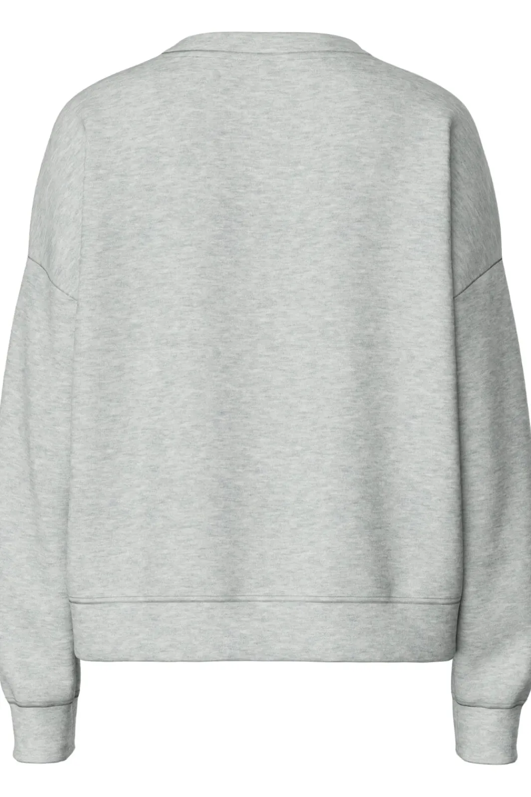 Online Pieces Pcchilli Ls Sweat 3595554 Light Grey Melange