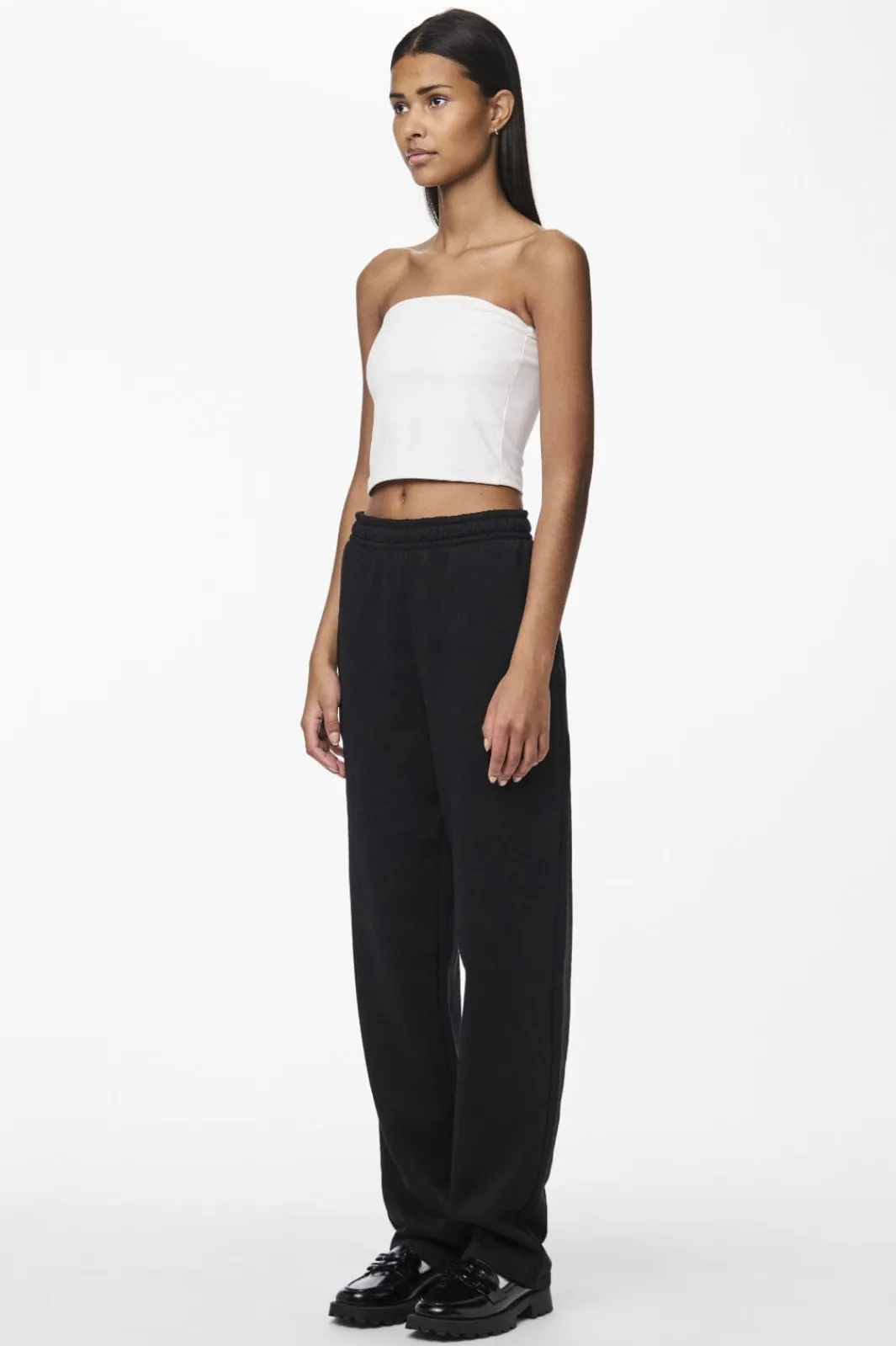 Outlet Pieces Pcchilli Straight Sweat Pants 4700385 Black