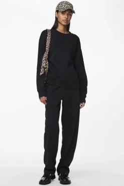 Outlet Pieces Pcchilli Straight Sweat Pants 4700385 Black