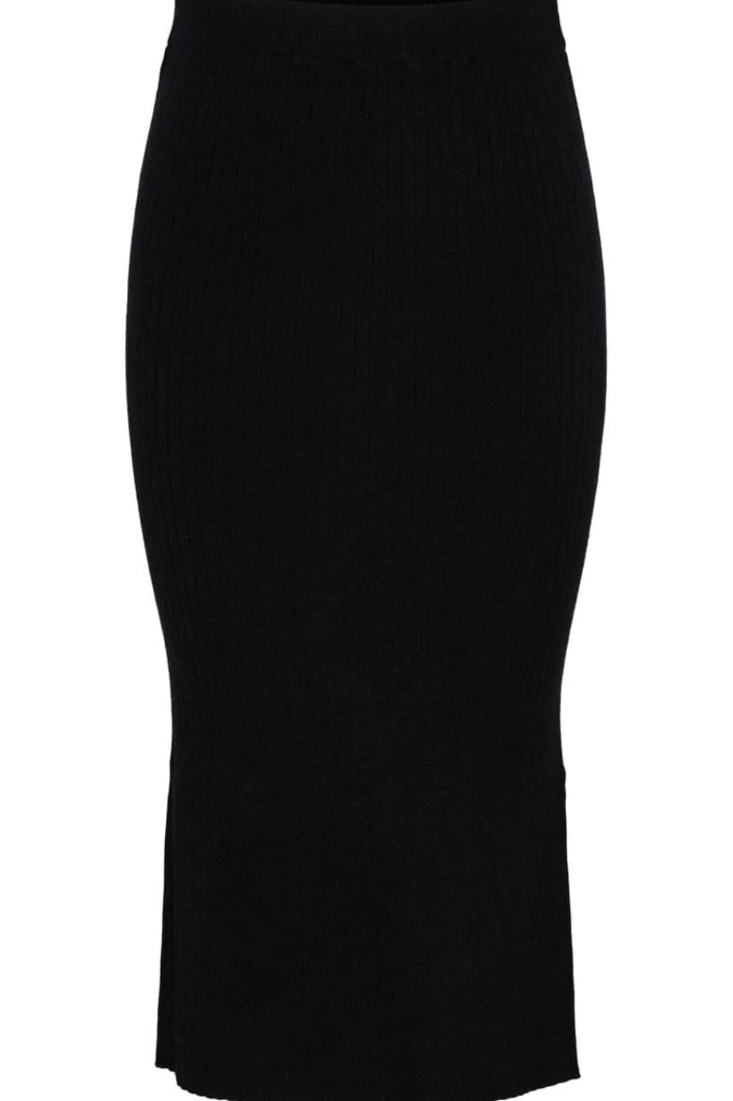 Discount Pieces Pccrista Midi Knit Skirt 4350291 Black