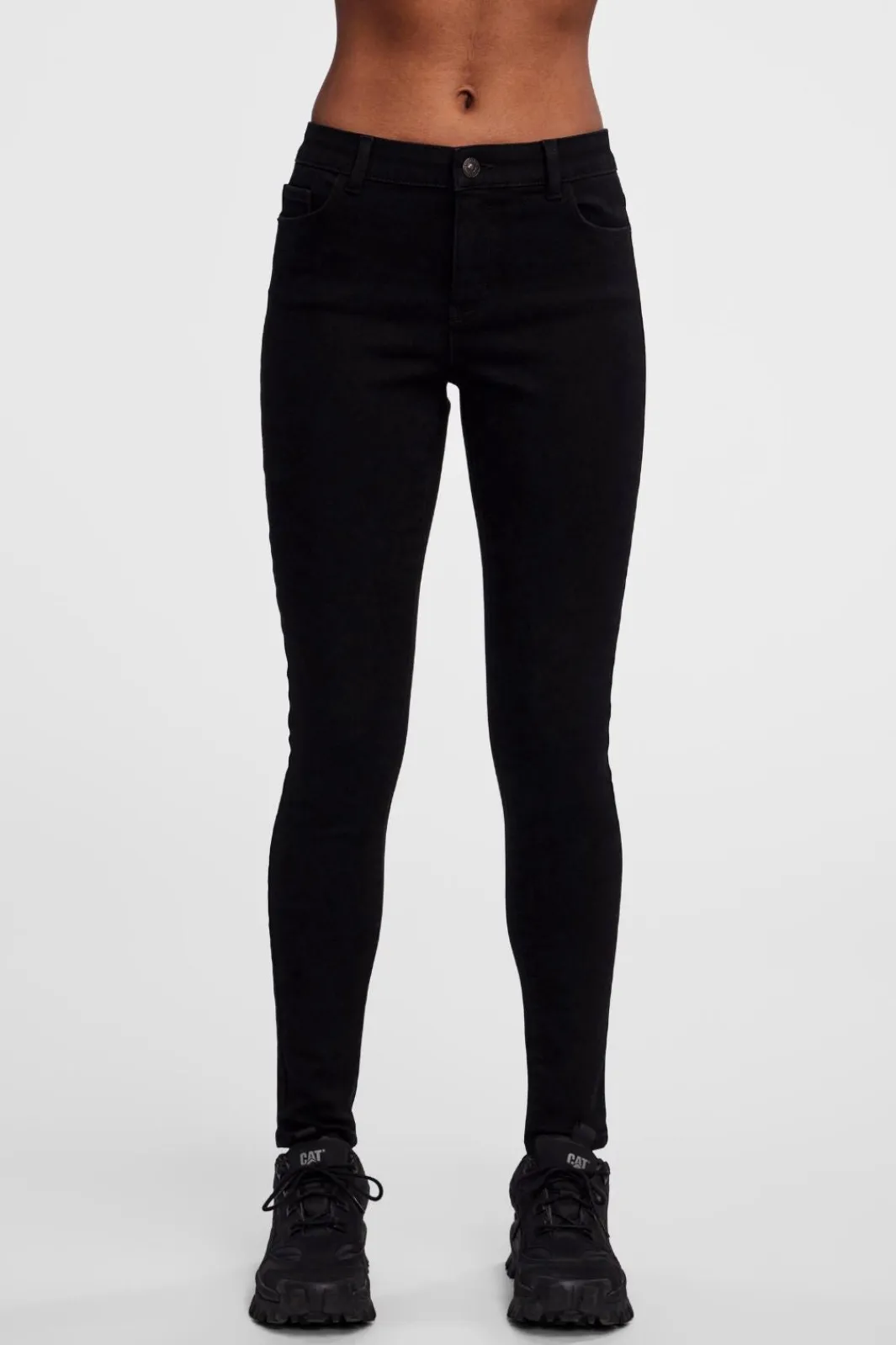 Online Pieces Pcdana Skinny Jeans Bl102 4438592 Black Denim