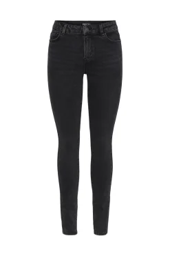New Pieces Pcdana Skinny Jeans Dg202 4591480 Dark Grey Denim