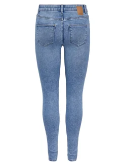 Sale Pieces Pcdana Skinny Jeans Lb302 4438602 Light Blue Denim