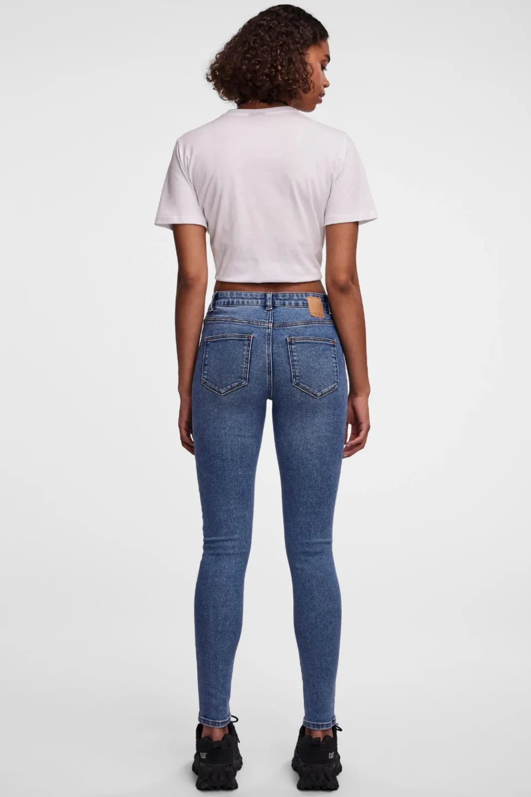 Sale Pieces Pcdana Skinny Jeans Mb402 4438612 Medium Blue Denim