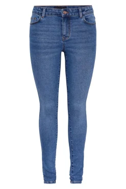 Sale Pieces Pcdana Skinny Jeans Mb402 4438612 Medium Blue Denim