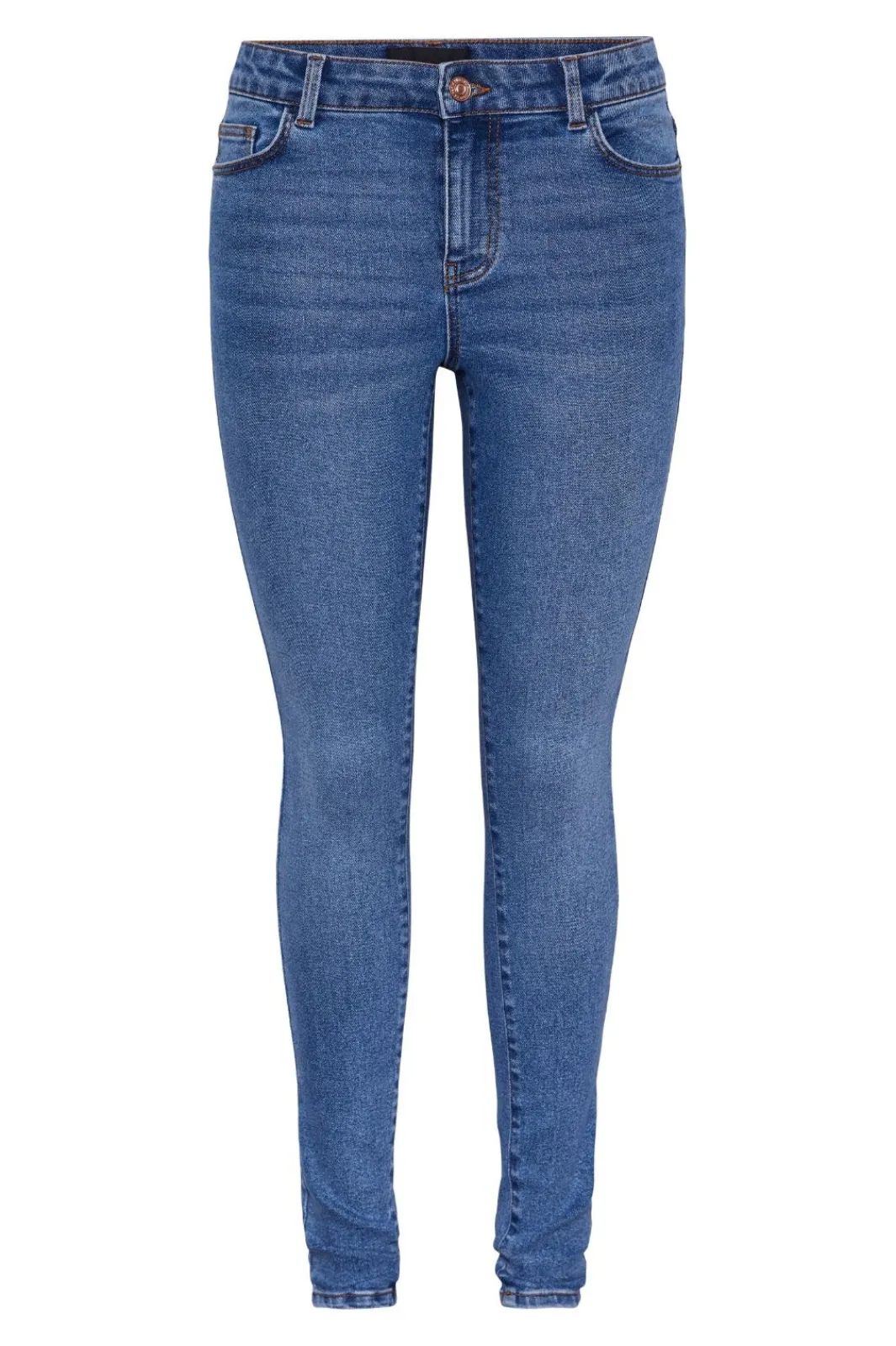 Sale Pieces Pcdana Skinny Jeans Mb402 4438612 Medium Blue Denim