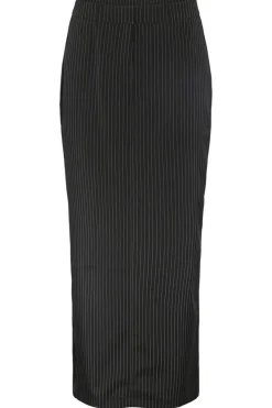 Pieces Pcdidi Ankle Skirt 4512844 Black White