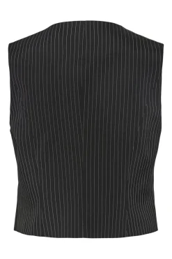 Discount Pieces Pcdidi Tailored Vest 4513124 Black White