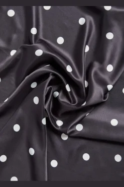 Best Pieces Pcdonnie Square Scarf 4986126 Black Polka Dots