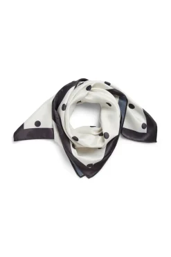 Online Pieces Pcdonnie Square Scarf 4993263 Birch Polka Dots