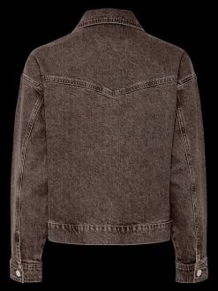 Clearance Pieces Pcelma Denim Jacket 4957420 Hot Fudge