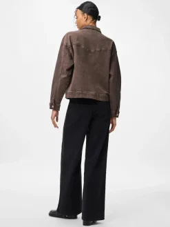 Clearance Pieces Pcelma Denim Jacket 4957420 Hot Fudge