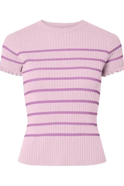 Best Pieces Pcfaith Ss O-Neck Knit 17160519 4845731