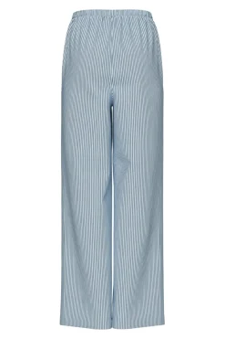 Online Pieces Pcfeline Pants Pwp 4822573 Cashmere Blue Morel