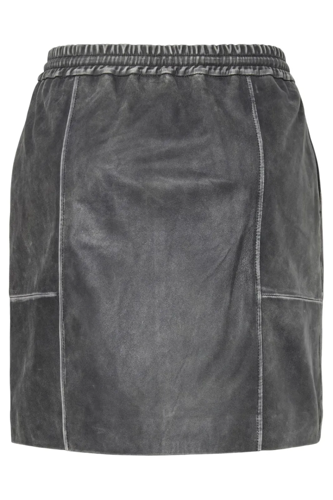 Sale Pieces Pcfemma Short Leather Skirt 17160643 4848834