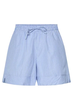 Online Pieces Pcfemme Shorts 4866498 Cornflower Blue Cloud Dancer