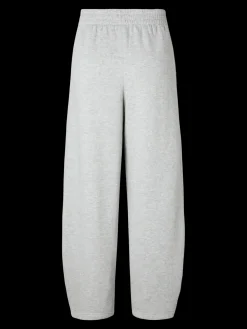 New Pieces Pcfilucca Barrel Pants 5080302 Light Grey Melange