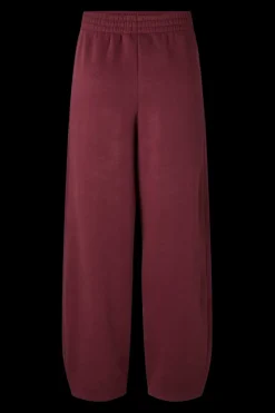 New Pieces Pcfilucca Barrel Pants 5080301 Tawny Port