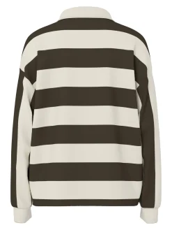 Hot Pieces Pcfilucca Ls Loose Polo Shirt 5080297 Delicioso Birch