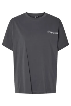 Sale Pieces Pcfonda Ss O-Neck Tee Fsy 4745839 Magnet