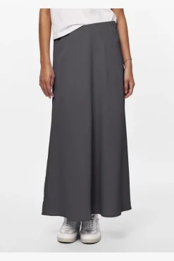 Sale Pieces Pcfranan Ankle Skirt 4460385 Magnet