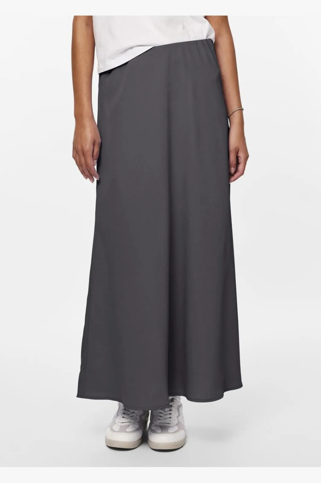 Sale Pieces Pcfranan Ankle Skirt 4460385 Magnet
