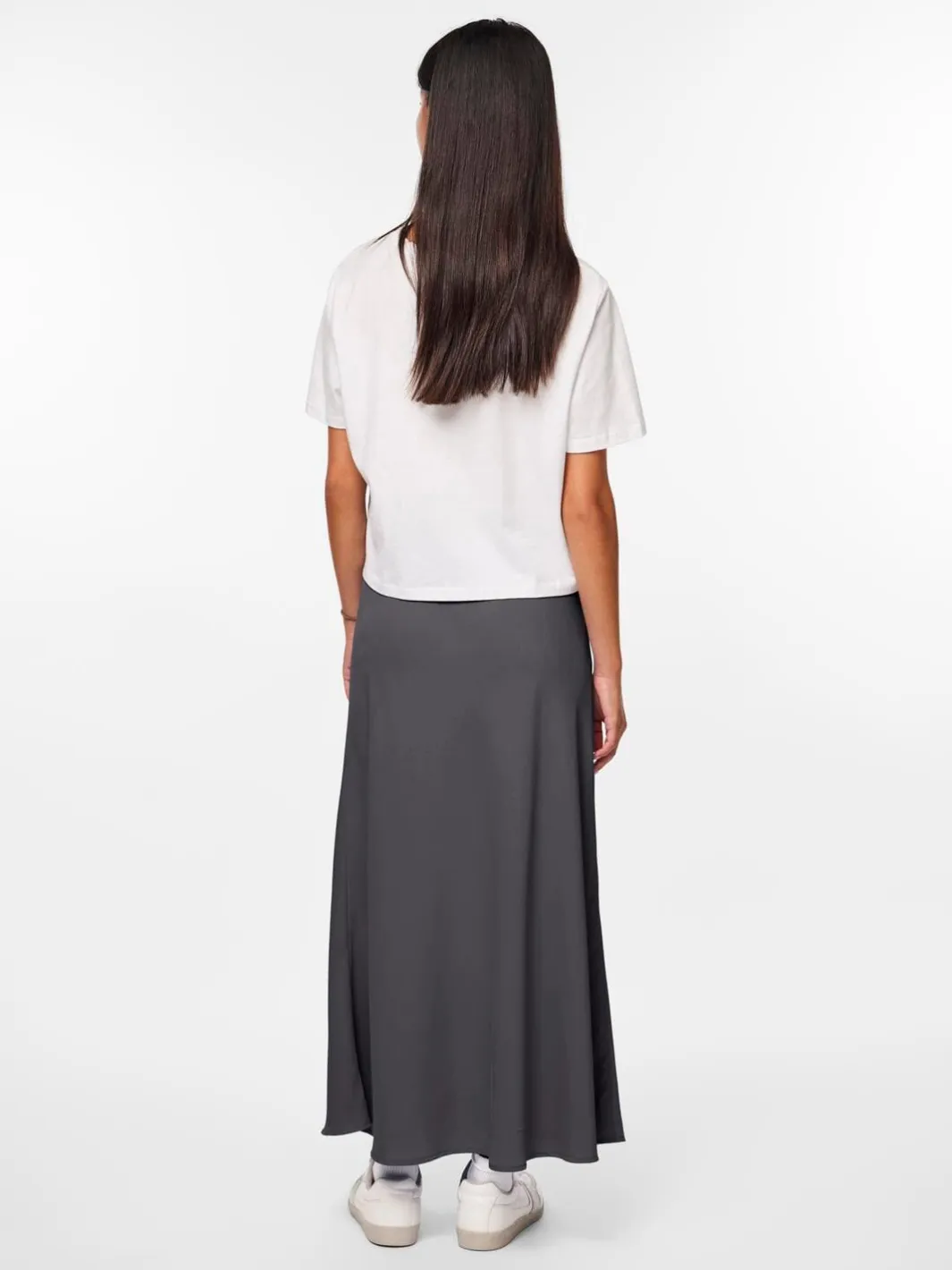 Sale Pieces Pcfranan Ankle Skirt 4460385 Magnet