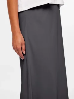 Sale Pieces Pcfranan Ankle Skirt 4460385 Magnet
