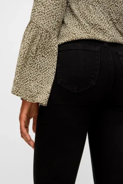 New Pieces PcHighFive Flex Skinny Jeans Black
