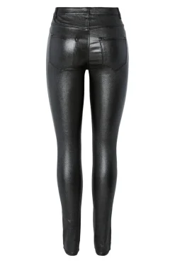 Best Pieces Pchighskin Wear Glitter Jeggings 4789721 Black Glitter