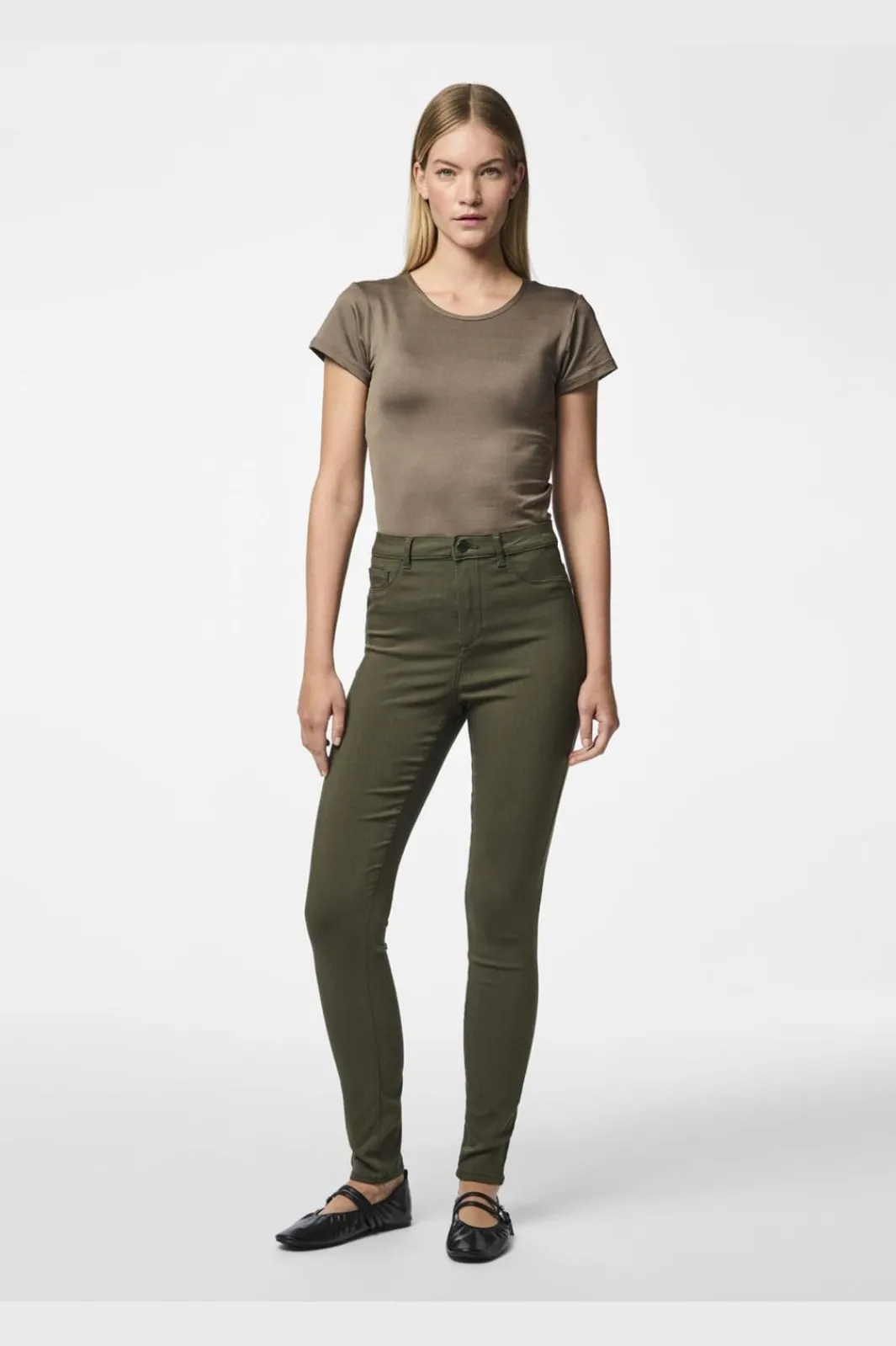 Best Pieces Pchighskin Wear Jeggings 4530982 Forest Night