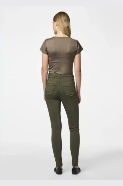 Best Pieces Pchighskin Wear Jeggings 4530982 Forest Night