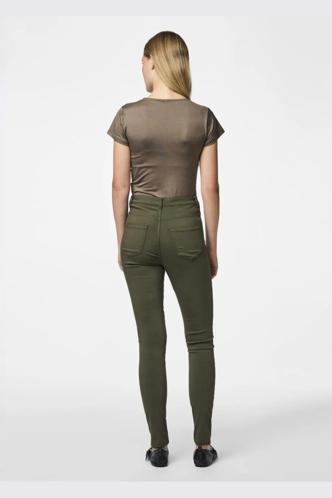 Best Pieces Pchighskin Wear Jeggings 4530982 Forest Night