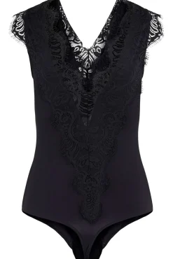 Best Pieces PciIu Bodystocking Black