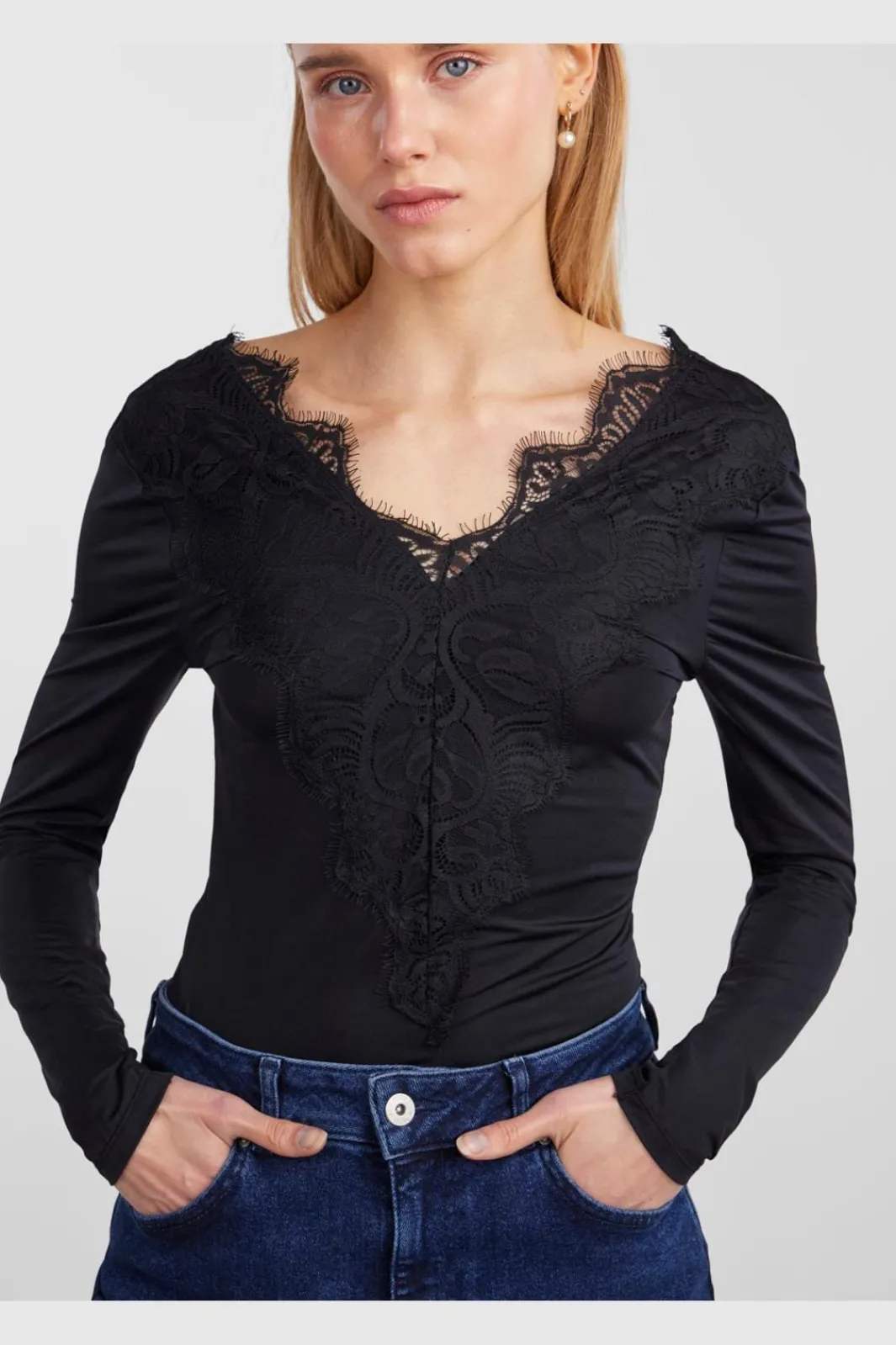 Best Pieces Pcilu Ls Top 4332361 Black
