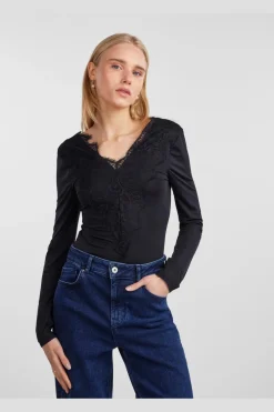 Best Pieces Pcilu Ls Top 4332361 Black
