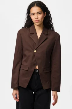 Online Pieces Pcjammi Ls Oversized Blazer Pp 4936572 Delicioso