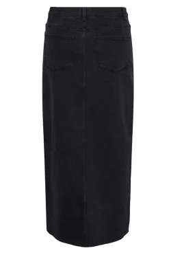 Best Pieces Pcjessie Anklenim Skirt 4511173 Black