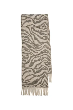 Online Pieces Pcjira Wool Scarf White Pepper