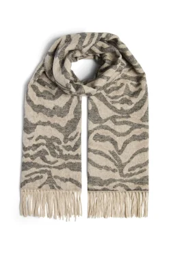 Online Pieces Pcjira Wool Scarf White Pepper