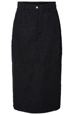 Pieces Pcjulie Midi Skirt 4528771 Black