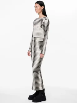 Hot Pieces Pcjuna Ankle Skirt 4586441 Cloud Dancer Brown