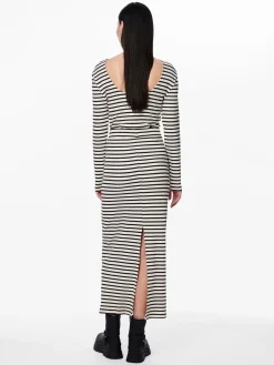 Hot Pieces Pcjuna Ankle Skirt 4586441 Cloud Dancer Brown