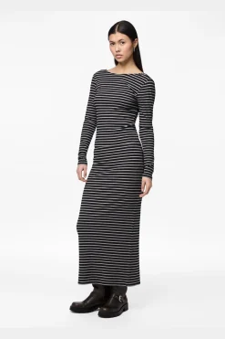 Hot Pieces Pcjuna Ls Top 4594273 Black Light Grey