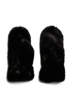Sale Pieces Pcjutlandia Mittens 4836218 Black