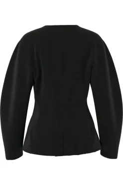 Sale Pieces Pckamil Ls Fitted Blazer 4899710 Black