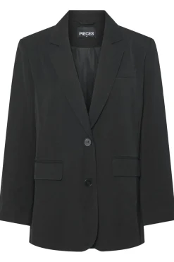 Online Pieces Pckamil Ls Loose Blazer 4738019 Black