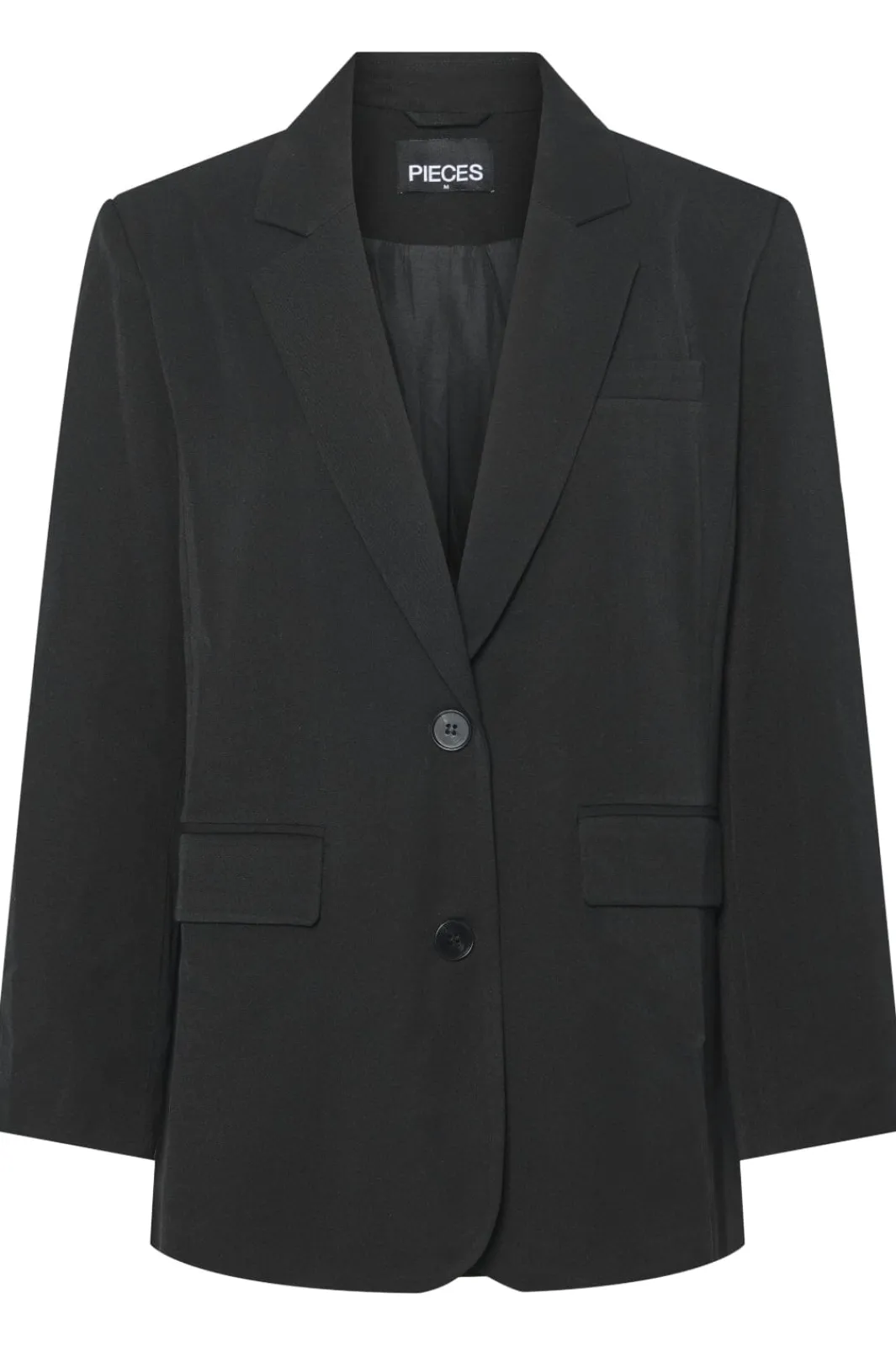 Online Pieces Pckamil Ls Loose Blazer 4738019 Black