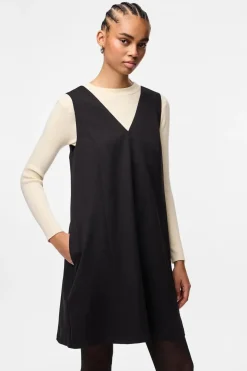 New Pieces Pckamil Sl Spencer Dress 4899735 Black