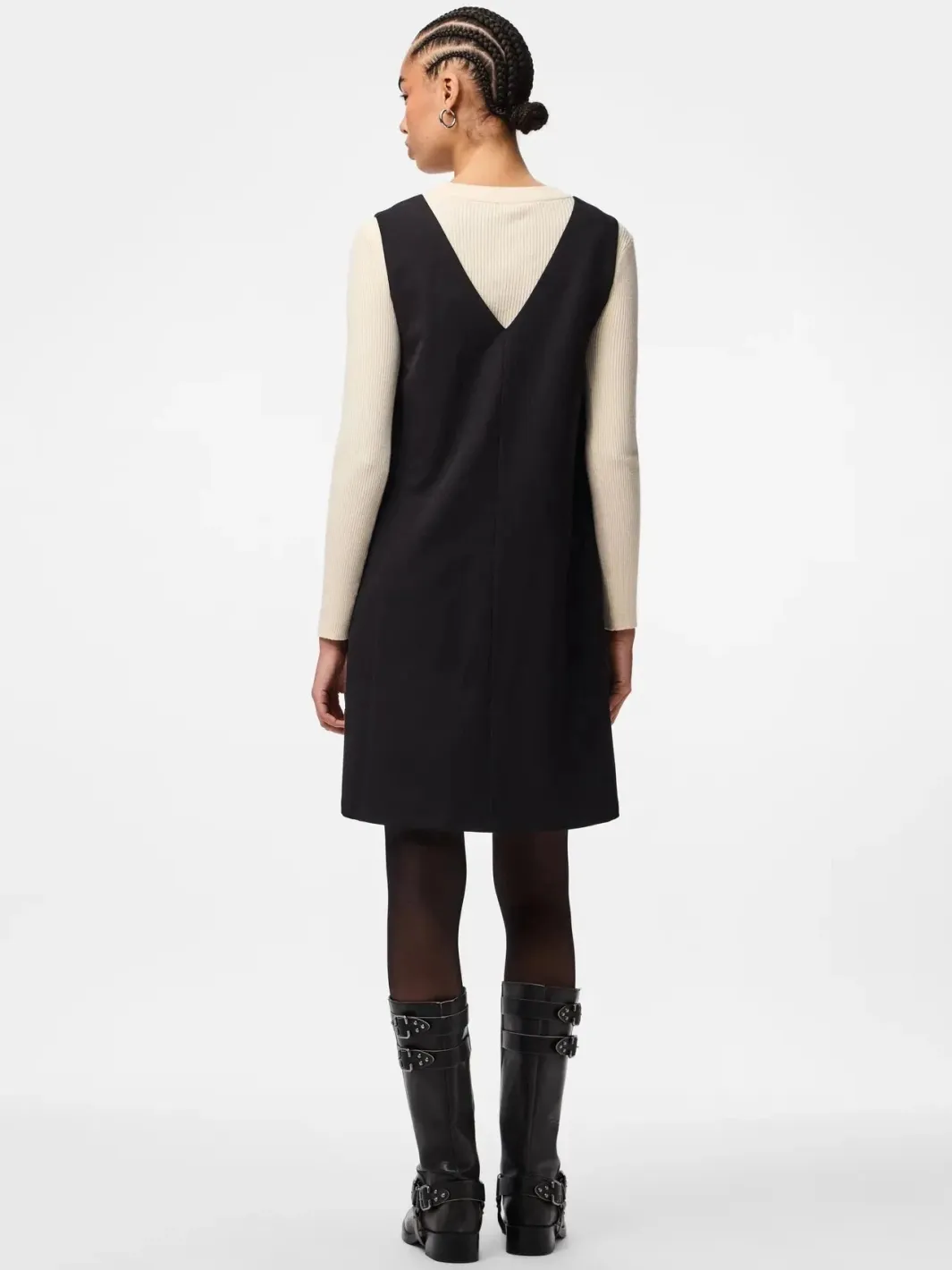 New Pieces Pckamil Sl Spencer Dress 4899735 Black